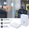 Smart Door Bell Home Use Sound fuerte 48 Música Simple Electronic Ring Door Bell Wireless